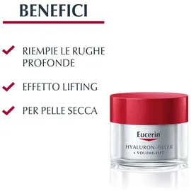 Eucerin Hyaluron-Filler + Volume-Lift Tagespflege Creme für trockene Haut LSF 15 50 ml