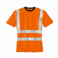 BIG Arbeitsschutz HOOGE Hemd Grau, Orange