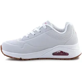 SKECHERS Uno - Stand on Air Weiß/Hot Rosa 36