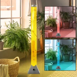 GLOBO RGB LED Steh Lampe Wasser Säule Farbwechsel Leuchte Kabel Deko Fische