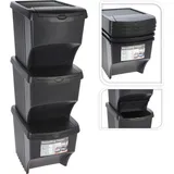 INDA-EXCLUSIV Mülltrennsystem 22 l Anthrazit