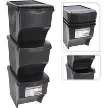 INDA-EXCLUSIV Mülltrennsystem 22 l Anthrazit