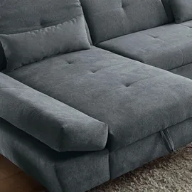 ed exciting design Mid.you Wohnlandschaft Anthrazit & 350x245 cm