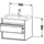 Duravit Waschtischunterschrank 2 Auszüge 60 x 48 x 47,5 cm Betongrau Matt