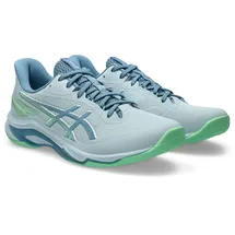 Asics Netburner Ballistic FF 4 Herren Cool Grau/Saba Blau 48