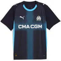 Puma OM Away Jersey Replica new navy-luminous blue (02)