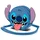 Karactermania Stitch Tongue Schultertasche Blau