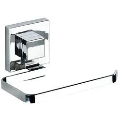 WENKO Toilettenpapierhalter Quadro silber