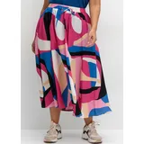 sheego Schlupfrock Sheego pink gemustert