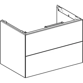 Geberit One 74x50,4x47cm, sand-grau/l hg, 2 Laden