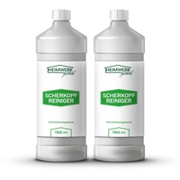 Heimwerkglobal Scherkopfreiniger 2x 1 Liter Nachfüllflüssigkeit für Reinigungskartuschen