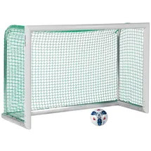 Sport-Thieme Fußballtor Weiß/Grün 1,80 x 1,20 m