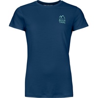 Ortovox 120 Cool Tec Mtn Duo T-Shirt Damen T-Shirt-Dunkel-Blau-XS