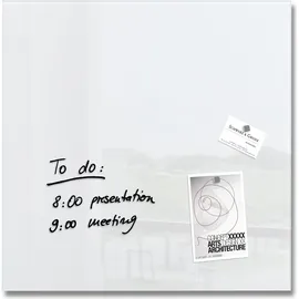 Sigel Glas-Magnettafel artverum® 48,0 x 48,0 cm weiß