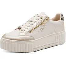 Marco Tozzi Plateausneaker Damen Beige 41