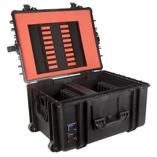 DEQSTER KT16C-PD Ladetrolley schwarz, 360 W
