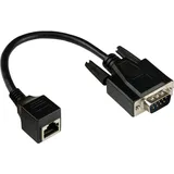 Good Connections Alcasa 4945-MF Kabeladapter RJ45 RS232 schwarz,