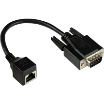 Good Connections Alcasa 4945-MF Kabeladapter RJ45 RS232 schwarz,
