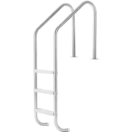 Vevor Poolleiter Weiß 122-137 cm