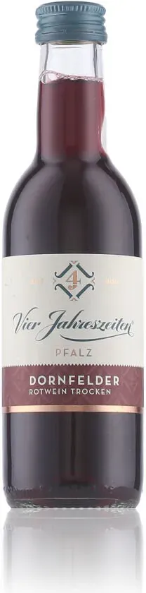 Vier Jahreszeiten Dornfelder Rotwein 2023 12,5% Vol. 0,25l