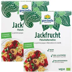 govinda Jackfrucht-Fruchtfleisch Schnetzel