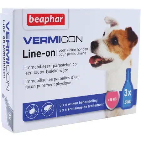 Beaphar Vermicon Line-On Kleiner Hund 3x1,5ml