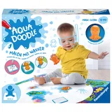 Ravensburger 4568 Aquadoodle Magic Ocean - Fleckenfreies Stempeln und Entdecken mit Wasser - Stempelset mit magischer Stoffmatte für Babys ab 1 Jahr, Spielzeug ab 1 Jahr