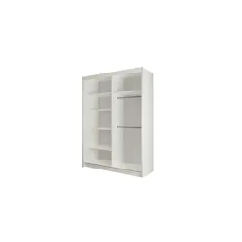 bettso Schwebetürenschrank Tiara 150 x 216 x 62 cm Grün