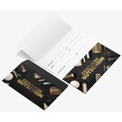 Geschenkgutschein Schere & Bürste 25 Stück