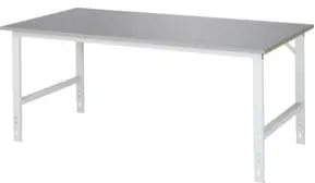 Rau Arbeitstisch Tom höhenverstellbar, B2000xT1000xH760-1080mm, ES-Platte-28mm