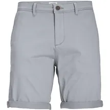 JACK & JONES Shorts Bowie Grau im Chino Style-XXL