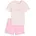 Kinder Set T-Shirt Logo Tee Short Set 685240-21 110 Jasmine Flower 110