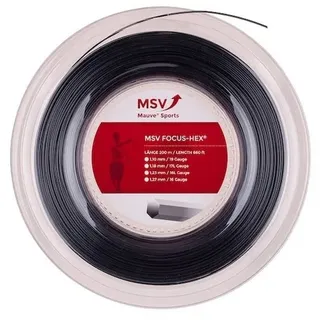 MSV Saitenrolle Focus-HEX, Schwarz, 1.23mm, 0355000126800030