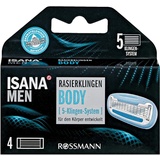 avasee ISANA men Rasierklingen Body 5-Klingen-System