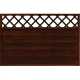 Andrewex Sichtschutzzaun Element Country 120 x 180 cm braun