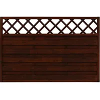 Andrewex Sichtschutzzaun Element Country 120 x 180 cm braun