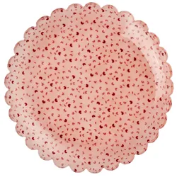 RICE Acryl Kuchenteller, pink