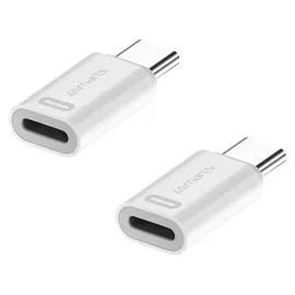 4smarts USB-C auf Lightning Adapter 0,1 m Weiß