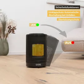 First Austria Heizlüfter 1200 W Schwarz