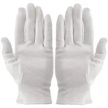 megro SOFT line Baumwollhandschuhe Weiß XS