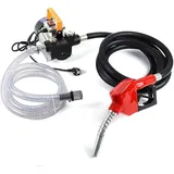 60L/min Selbstansaugend Dieselpumpe Heizölpumpe Self-priming Diesel Pump 230V Kompatibel mit Öl, Diesel, Bio-Diesel oder Kerosin