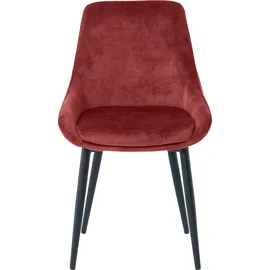 SIT Möbel SIT Polsterstuhl, (Set), 2 St., Samt, glamouröser Bezug in Samtoptik