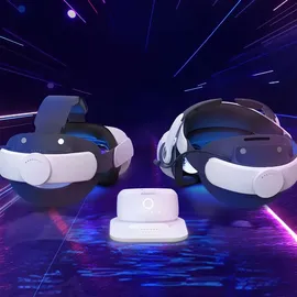 Bobovr M2 Pro Akku mit Ladestation Schwarz / Weiß