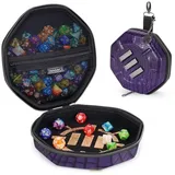 enhance gaming Enhance Tabletop Collector's Edition Dice Case Purple Dragon Scales