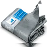 Floordirekt Abdeckplane 1,5 x 6 m Silber