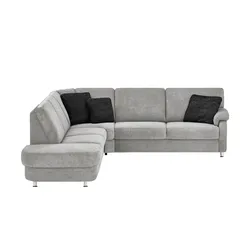 meinSofa Ecksofa  Ole-S , grau , Maße (cm): B: 269 H: 91 T: 287