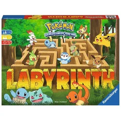 Ravensburger Spiel - Pokémon Labyrinth - Familienspiel für 2-4 Spieler ab 7 Jahren