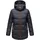 Navahoo Winterjacke Wattewölkchen navy / kastanienbraun / weiß M