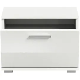 MID.YOU Prego 55 x 40 x 37 cm hochglänzend / weiß