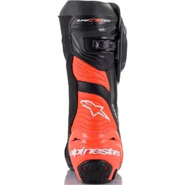Alpinestars Supertech R Schwarz/Neon-Rot/Weiß/Grau 42